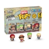Picture of Funko Bitty Pop! 4-Pack: One Piece - Monkey D. Luffy, Roronoa Zoro, Axe-Hand Morgan, Bitty Pop! Chase Vinyl Figures