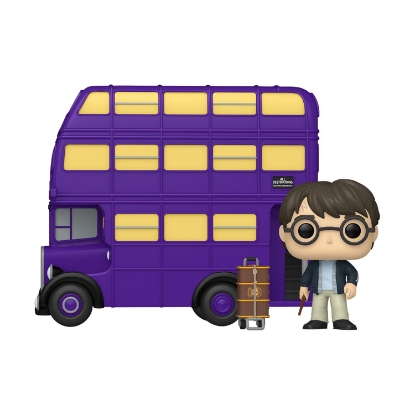 Picture of Funko Pop! Ride Super Deluxe: Harry Potter - Harry Potter with Knight Bus #139 Vinyl Figure