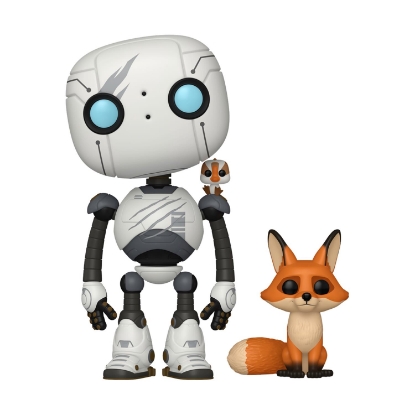 Picture of Funko Pop! & Buddy Movies: The Wild Robot - Roz with Brightbill & Fink #1794 Vinyl Figures