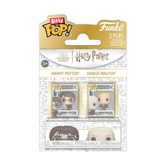 Picture of Funko Bitty Pop! 2-pack: Harry Potter - Harry Potter & Draco Vinyl Figures