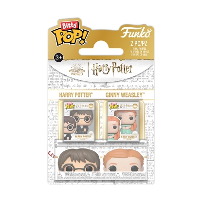 Picture of Funko Bitty Pop! 2-Pack: Harry Potter - Harry Potter & Ginny Weasley Vinyl Figures