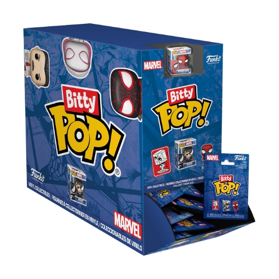 Picture of Funko Bitty Pop! Singles: Spider-Man (Blind Bag/Random) Vinyl Figures