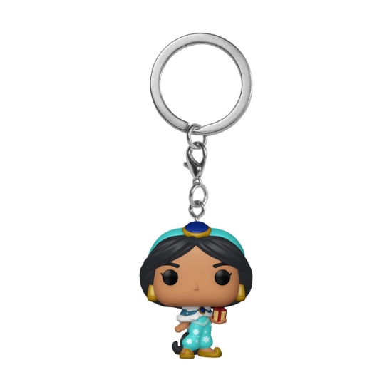 Picture of Funko Pocket Pop! Disney: Princess Holiday - Jasmine Vinyl Figure Keychain