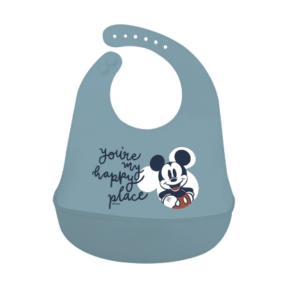 Picture of Stor Disney: Mickey Mouse Full Of Smiles - Toddler Silicone Bib  (10429)