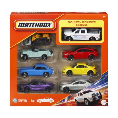 Picture of Mattel Matchbox - '15 Ram 1500 Police Vehicle Set Of 8 (JCT81)