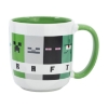 Picture of Stor: Minecraft Squared Pattern - Young Adult Ceramic Elite Mug In Gift Box (385ml) (75618)