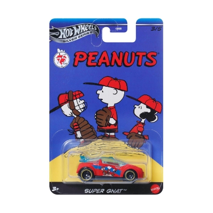 Picture of Mattel Hot Wheels: Silver Series Peanuts 75th - Super Gnat Vehicle (JCB84)