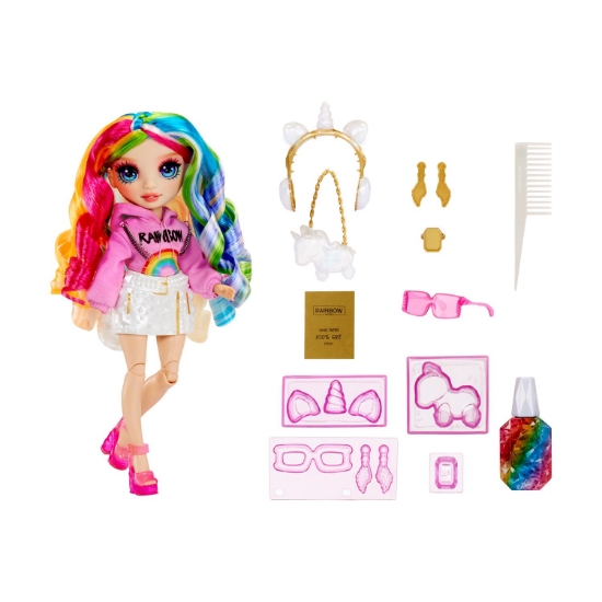 Picture of MGA Rainbow High: Creative Crystals - Amaya Raine Fashion Doll (121411)
