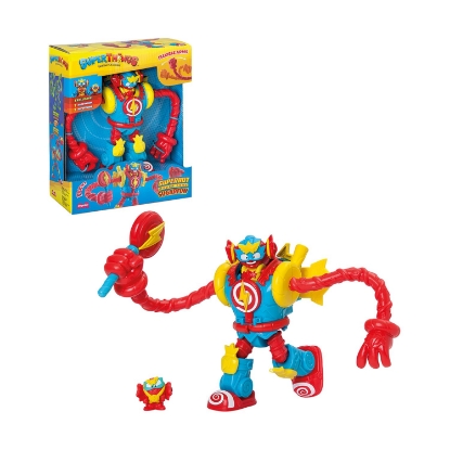 Picture of AS Superthings: Rivals of Kaboom - Superbot Power Arms Sugarfun Action Figure (1013-62120)
