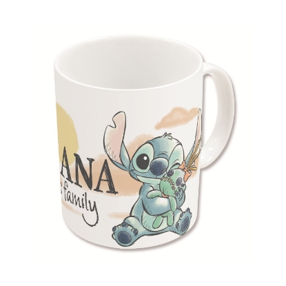 Picture of Stor Disney: Stitch & Angel Ohana Means Family - Young Adult Ceramic Mug In Gift Box (325ml) (93492)