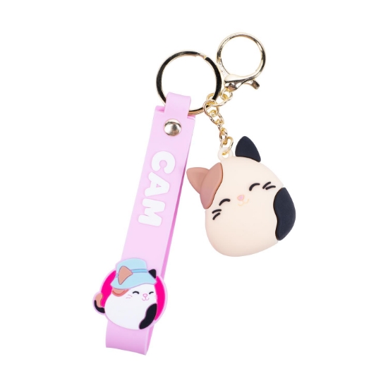 Picture of Fizz Squishmallows - Cam Wristlet Keyring in CDU (350106)