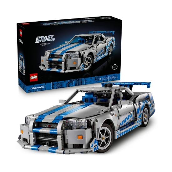 Picture of LEGO® Technic™: 2 Fast 2 Furious Nissan Skyline GT-R (R34) Car (42210)