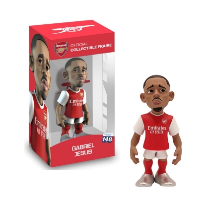 Picture of Minix Collectible Figurines: Football Stars - Arsenal Gabriel Jesus Figure 12 cm (MNX95000)