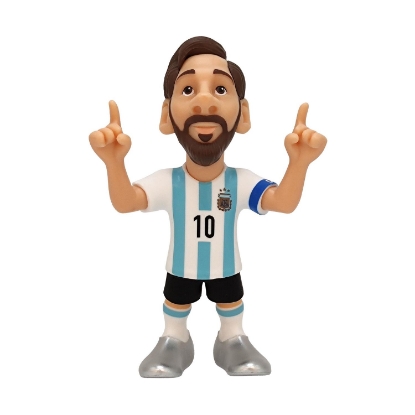 Picture of Minix Collectible Figurines: Football Stars - Argentina Messi Figure 12 cm (MNX77000)