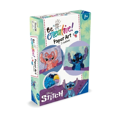Picture of Ravensburger Disney: Be Creative! Paper Art - Stitch & Angel (23750)