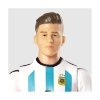 Picture of Banbo Toys: Argentina Soccer - Julian Alvarez Action Figure (20cm) (83736)