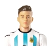 Picture of Banbo Toys: Argentina Soccer - Julian Alvarez Action Figure (20cm) (83736)
