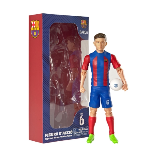Picture of Banbo Toys: Fc Barcelona Soccer - Gavi Action Figure (20cm) (83576)