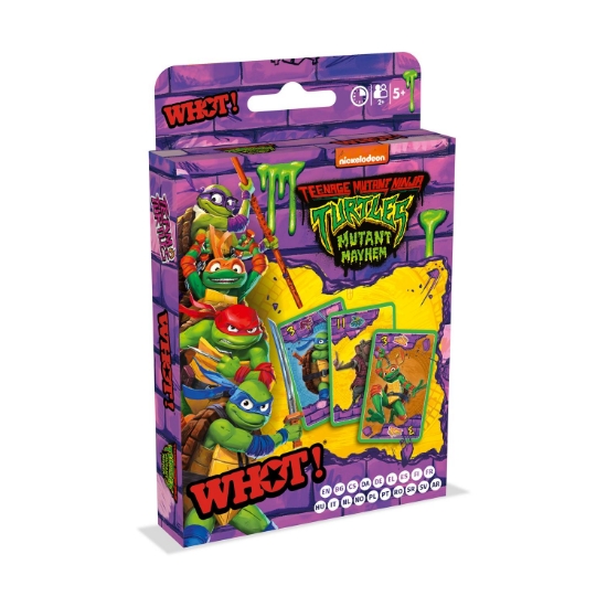 Picture of Winning Moves: Whot - Teenage Mutant Ninja Turtles (English Language) (WM04754-ML1-6)