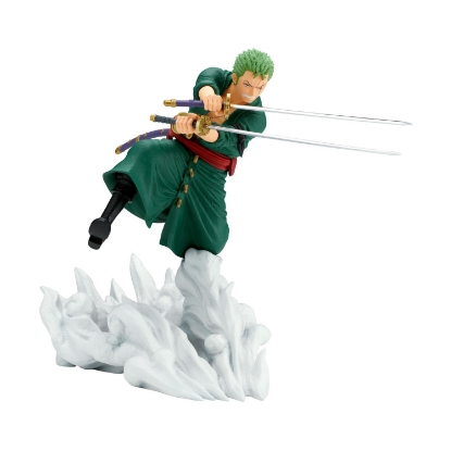 Picture of Banpresto Senkozekkei: One Piece - Roronoa Zoro (ver.Egghead) Figure (15cm) (29205)
