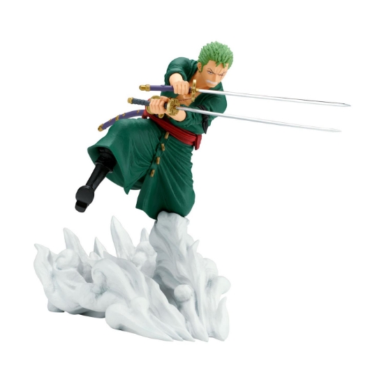 Picture of Banpresto Senkozekkei: One Piece - Roronoa Zoro (ver.Egghead) Figure (15cm) (29205)