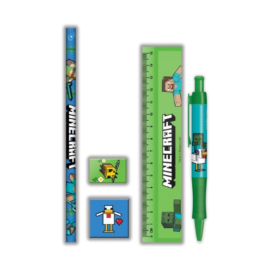 Picture of Pyramid: Minecraft - Stationery Set (SR74689)
