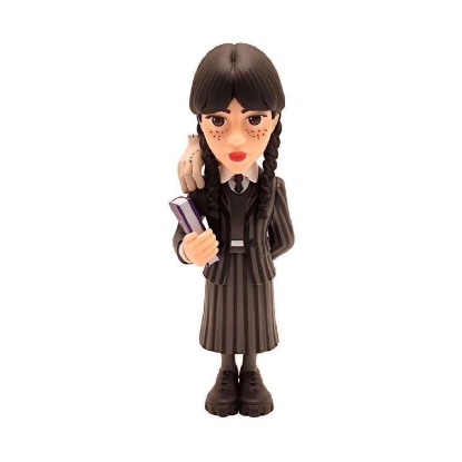 Picture of Minix Collectible Figurines: TV Series - Wednesday With Thing Figure 12 cm (MNX27000)