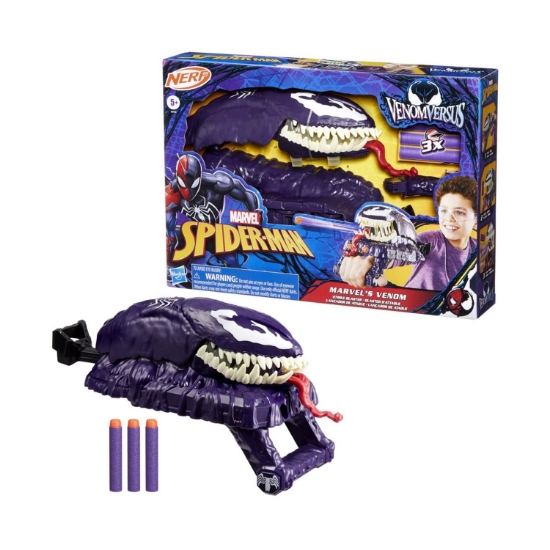 Picture of Hasbro Nerf Marvel Spider-Man: Venomversus - Marvel's Venom Strike Blaster (G0730)