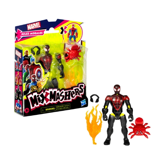 Picture of Hasbro Marvel Spider-Man: Mixmashers  - Miles Morales Action Figure (F9214)
