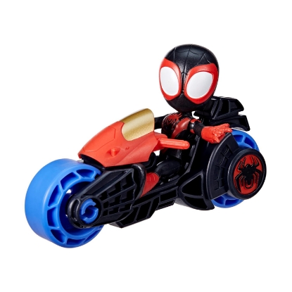 Picture of Hasbro Marvel: Spidey And His Amazing Friends - Miles 'Spin' Morales Motorcycle (F7460)