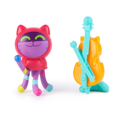 Picture of Spin Master Gabby's Dollhouse: Cat-Errific Celebration - 'Daniel James 'DJ' Cat' & Cello (20149926)