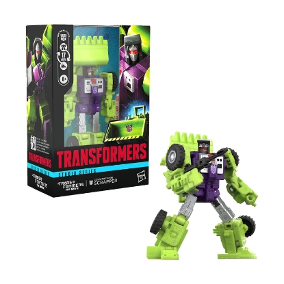 Picture of Hasbro Fans Transformers The Movie Studio Series: Voyager Class - Constructicon Scrapper Action Figure (17cm) (G0562)
