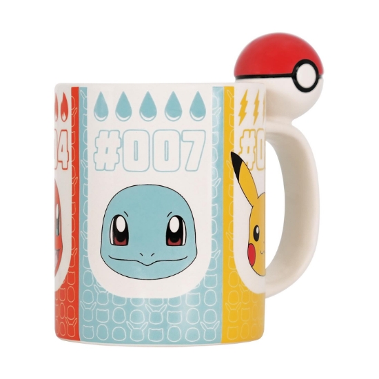 Picture of Abysse Pokemon - Pokéball 3D Handle Mug (ABYMUGA368)