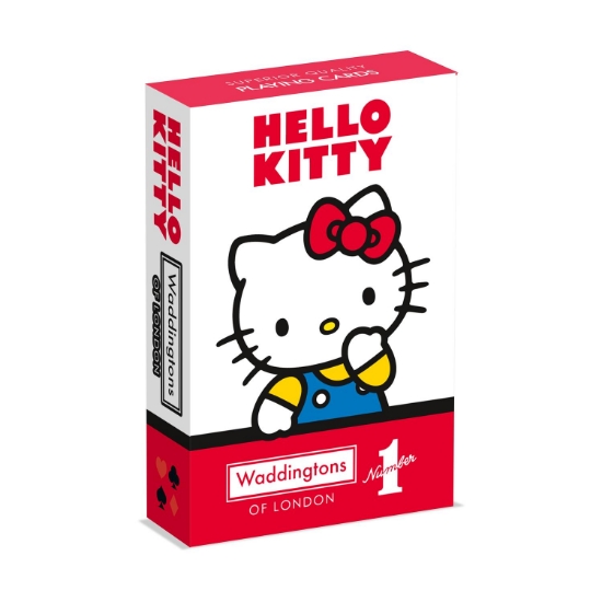 Picture of Winning Moves Waddingtons No.1: Hello Kitty Playing Cards (English Language) (WM05101-EN1-12)