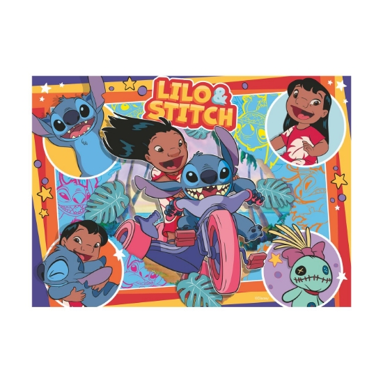 Picture of Ravensburger Puzzle: Stitch - Aloha! (4x100 pcs) (05731)