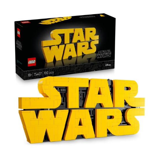 Picture of LEGO® Star Wars™: Brick-Built Star Wars Logo (75407)