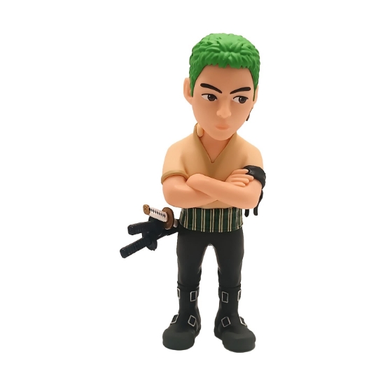 Picture of Minix Collectible Figurines: Anime - One Piece Roronoa Zoro Figure 12cm (MNX66000)