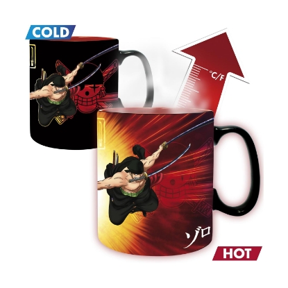 Picture of Abysse One Piece - Mug Heat Change - 460Ml - Zoro & Sanji (ABYMUGA580)
