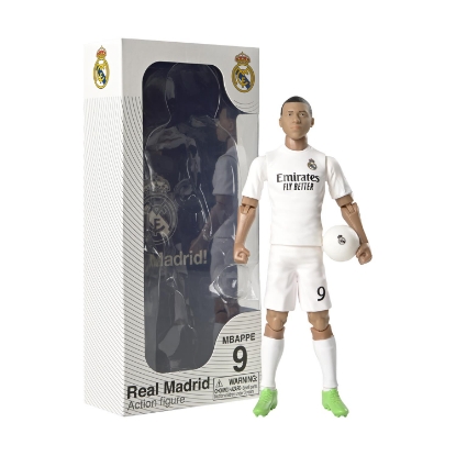 Picture of Banbo Toys: Real Madrid Soccer - Kylian Mbappe Action Figure (20cm) (83620)