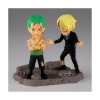 Picture of Banpresto World Collectable Figure Log Stories: One Piece - Roronoa Zoro & Sanji Figures (8cm) (29523)