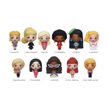 Picture of Monogram: Barbie (Series1) (Blind Bag/Random) 3D Foam Bag Clips Figures (39000)