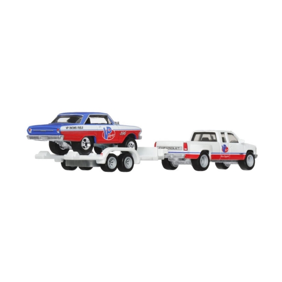 Picture of Mattel Hot Wheels: Premium Car Culture Team Transport - '63 Chevy Nova '88 Chevy Silverado 3500 VP Racing (HRV42)
