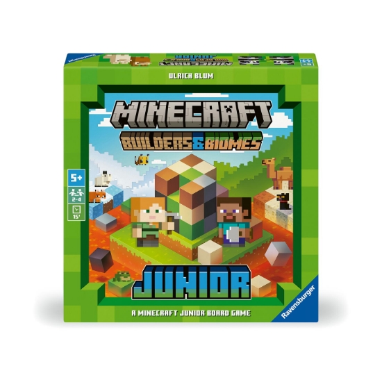 Picture of Ravensburger Board Game: Minecraft - Builders & Biomes Junior (24750)