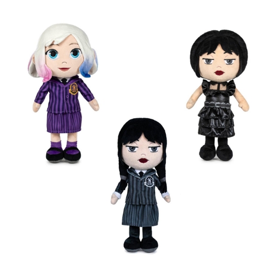 Picture of Giochi Preziosi Wednesday - Plush Toy 25cm (Random) (760024163)