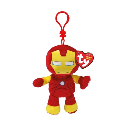 Picture of AS Beanie Babies Marvel: Iron Man - Keychain Plush 8,5cm (1607-34007)