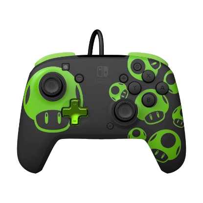 Picture of PDP: Rematch - Wired Controller Super Mario 1UP (Glows in the dark) [For Switch]