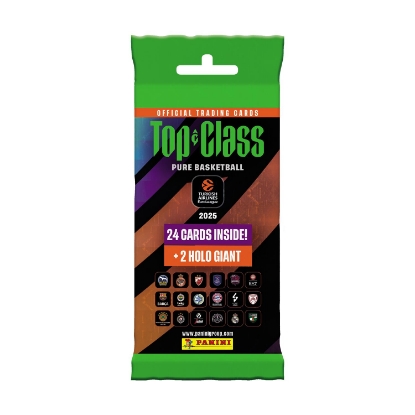 Picture of Panini Euroleague Top Class: Display of 10 Special Packs (24 cards plus 2 bonus Cards per Pack)