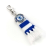 Picture of Carat Shop Chelsea FC - Blue Stripe Scarf and Logo Backpack Hanger (CFCBH002)