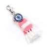 Picture of Carat Shop Chelsea FC - Pink Stripe Scarf and Logo Backpack Hanger (CFCBH003)