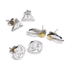 Picture of Carat Shop Harry Potter - Deathly Hallows/Golden Snitch/Platform Stud Earring Set (WE0104)